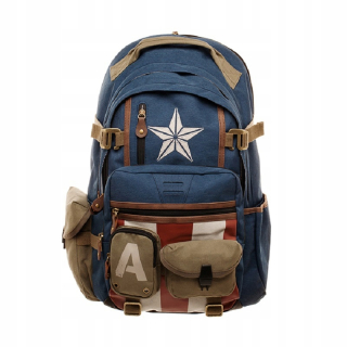 Astra School School Bag Batch Captain America