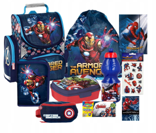 Školská školská taška Avengers Iron Man 10in1 set