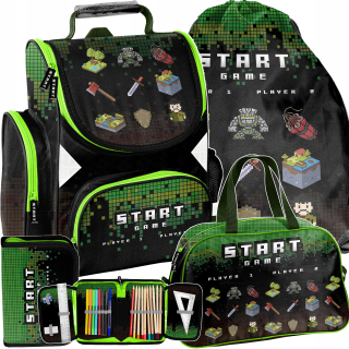 Minecraft School School Bag