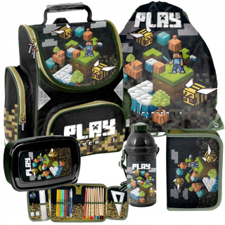 Paso Gaming School School Bag -5 Element