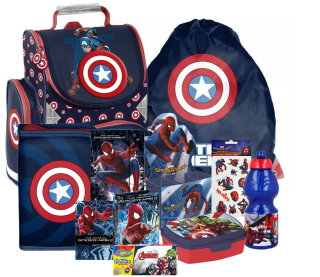 Školská taška na školskú tašku pre chlapcov Avengers Paso
