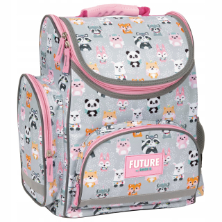 Školská taška pre dievča pre dievča Panda Fox Kot