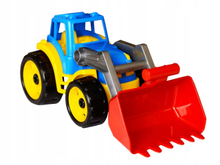 Traktorový rýpadlo buldozér pre deti 37 cm