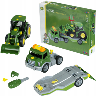 Traktor Laweta John Deere.