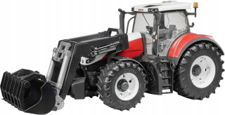STEYR 6300 TERRUS CVT TRAKTOR S PREDNÝM NAKLADAČOM