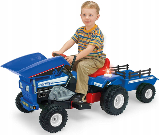 Tracper Tractor a 12 V elektrický príves