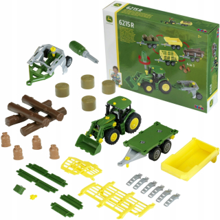 Traktor Set na skrútenie John Deere Duży 33 El.