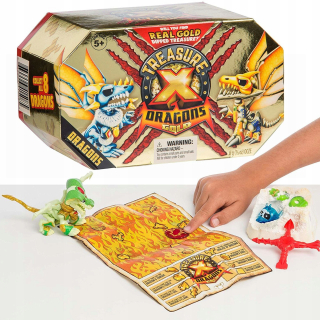 Treasure X Gold Veľký drak Dragon Dragons Treasure S2 set