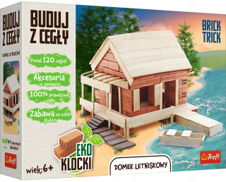 Trefl postaviť tehlový letný dom 61350