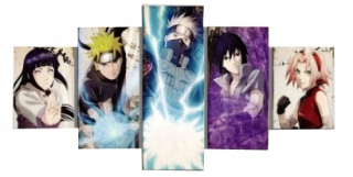Triptych Obrázok na plote Yuzhi Bozo Naruto 150x80