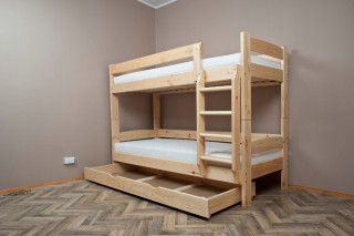 Titan 90x200 Bunk Bed Mega Solid +120 kg!