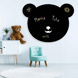 Magnetická kriedová doska Bear 364 97x73 cm