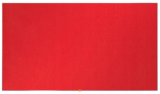 Feltova doska 123x70cm 55 "červená