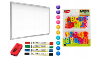 Suchý magnetický doska 80x50 Freebies