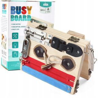 Montessori Sensory Maniculation Board #D