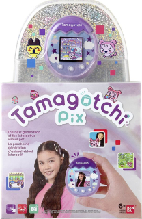 Tamagotchi pix fialová