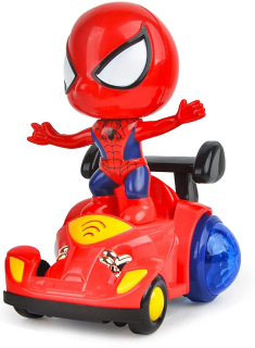 Spider-Man Robot Toys Dance, Spin Robot interaguje