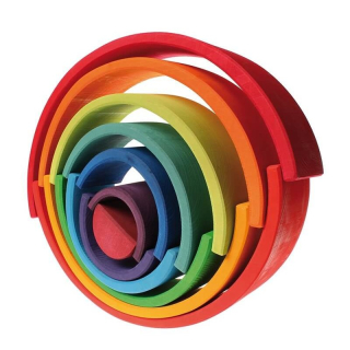 Grimm's Rainbow Colorful 12 prvkov Montessori