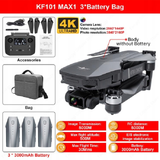 Teeggi KF101 max1 DRON 4K Professional GPS DRON KF