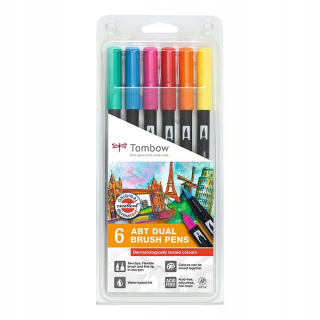 Tombow ABT Dual Brush Pen Základná súprava