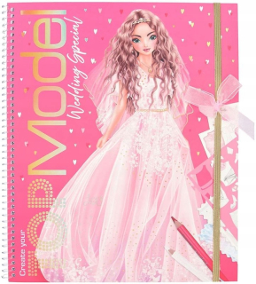 TOP MODEL 11491 Omaľovánky Svadba Špeciál