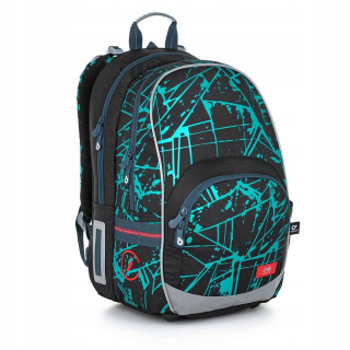 Topgal School Backpack Lines Class 3-6 Kimi 22021