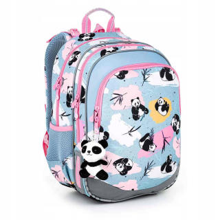 Topgal Backpack School School Bag Panda Elly22004