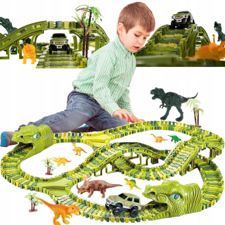 Dino Park 271el Dinosaur Race Track. Xxxl 360 cm