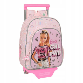 Školská taška s Barbie Sweet Pink Wheels (26 x