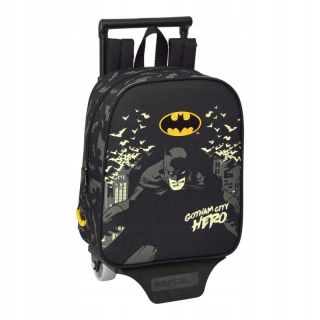 Školská taška s kolieskami Batman Hero Black (22 x 2