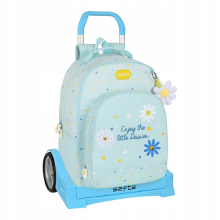 Školská taška s BlackFit 8 Daisies Wheels Light
