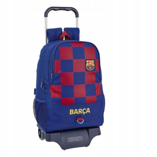 Školská taška s kolesami F.C. Barcelona Navy Blue