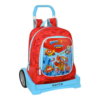 Školská taška s kolieskami SuperThings Kazoom Kids Part