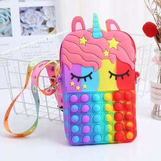 Pop It Sensor Bag Sasket Peruzku 21x12