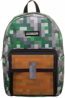 Minecraft teraz školská taška s veľkým školským batohom