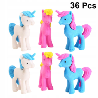 Toyvian 36ks gumové ceruzky gumy