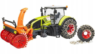 CLAAS Axion 950 Traktor so snehovou zástrčkou