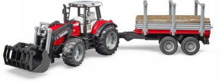 Massey Ferguson Tractor s predným nakladačom