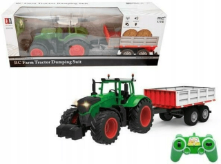 Traktor s rádiovým prívesom (nabíjačka) 111414