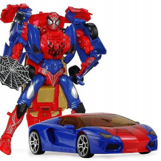 Transformers Spiderman Car Superhrdines