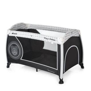 Cestovná posteľ sa hack 60 x 120 cm čierna