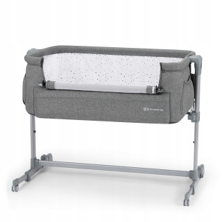 Cestovná posteľ Kinderkraft 57 x 102 cm odtiene šedej