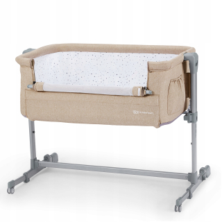 Cestovná posteľ Kinderkraft 68 x 102 cm odtiene hnedej