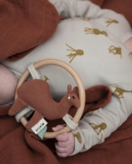 Trixie baby teether detská bavlna krysa