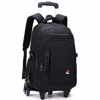 Trolley School Bag Pánska móda šesťkolesových schodov