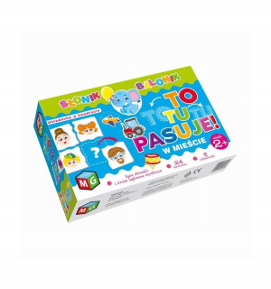 Puzzle je tu v meste balóna slona