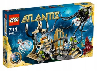 Jedinečný 8061 Lego Atlantis Squid New MISB