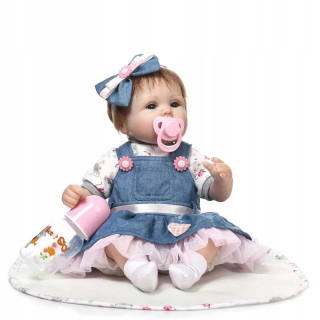 Očarujúce dievča Reborn Doll 55 cm