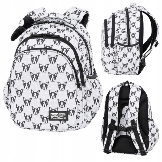 Roztomilý mládežnícky batoh coolpack bulddogi 21l
