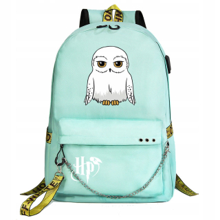 USB School Backpack Harry Potter Sowa Duży A4